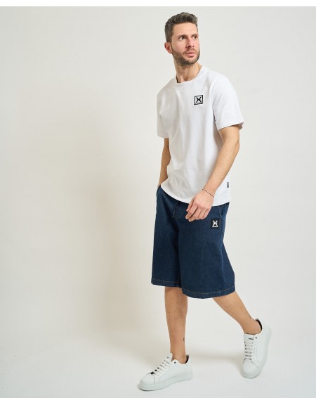 JOHN RICHMOND X Jean Bermuda UMP26217BE MOROPO Dark blue JOHN RICHMOND - 4