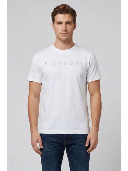 JOHN RICHMOND X T-shirt UMP26018TS SILKOM White JOHN RICHMOND - 1