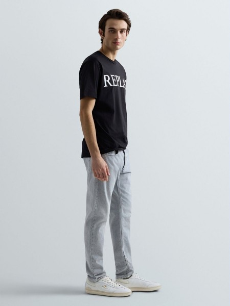 REPLAY Jean pants M1008.000.254 168 WILLBI Grey REPLAY - 4