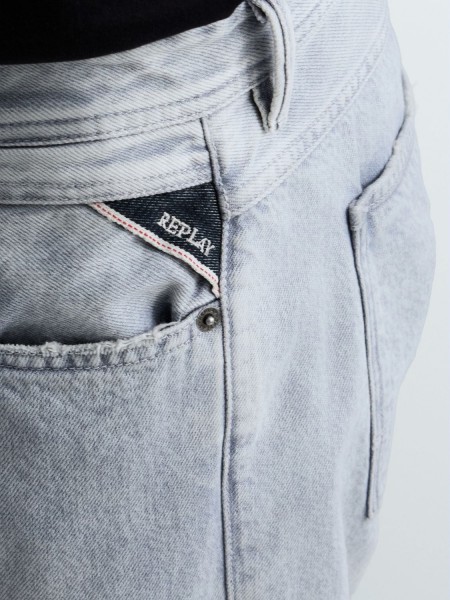 REPLAY Jean pants M1008.000.254 168 WILLBI Grey REPLAY - 5