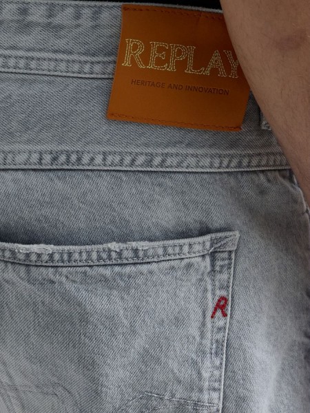 REPLAY Jean pants M1008.000.254 168 WILLBI Grey REPLAY - 7