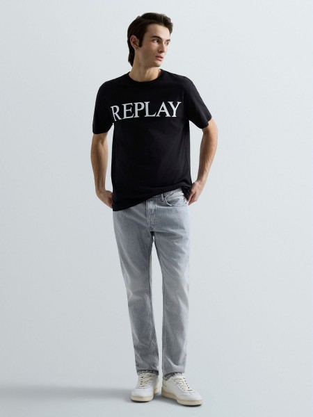 REPLAY Jean pants M1008.000.254 168 WILLBI Grey REPLAY - 8