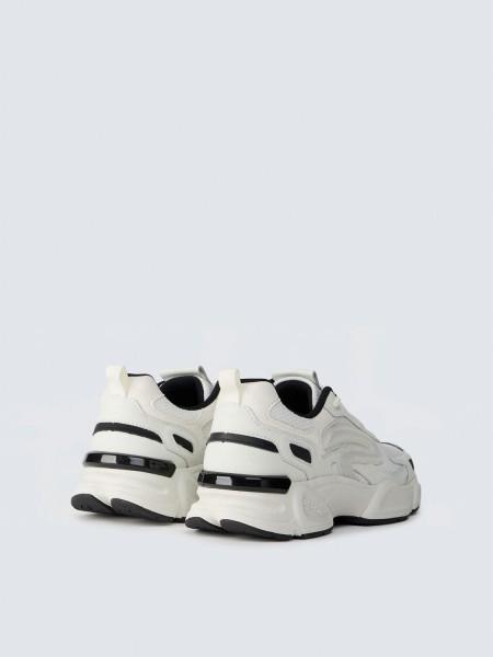 REPLAY Sneaker shoe GMSIQ.003.C001T 0041 White - Black REPLAY - 3