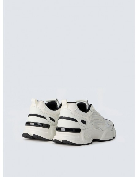 REPLAY Sneaker παπούτσι GMSIQ.003.C001T 0041 Λευκό - Μαύρο REPLAY - 3