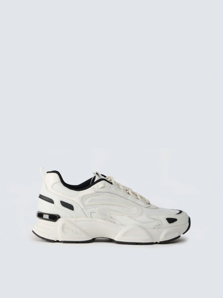 REPLAY Sneaker παπούτσι GMSIQ.003.C001T 0041 Λευκό - Μαύρο REPLAY - 6