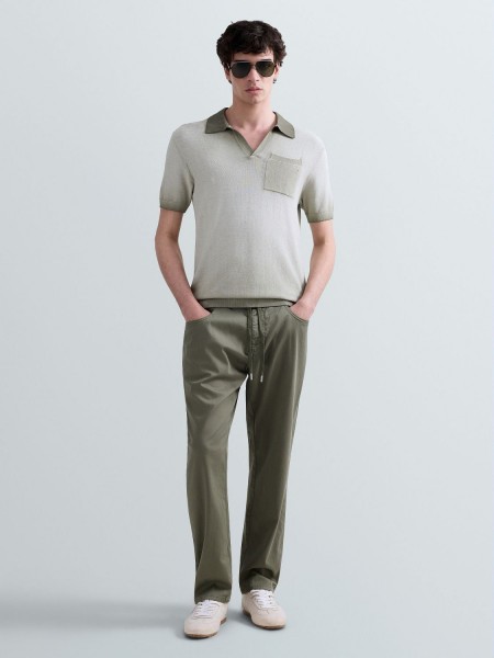 REPLAY Pants M1037.000.8488191 Khaki REPLAY - 3