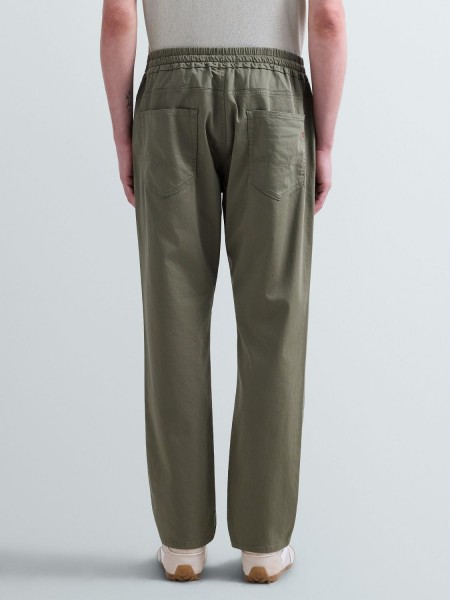REPLAY Pants M1037.000.8488191 Khaki REPLAY - 4