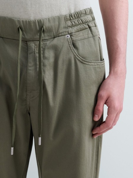 REPLAY Pants M1037.000.8488191 Khaki REPLAY - 5