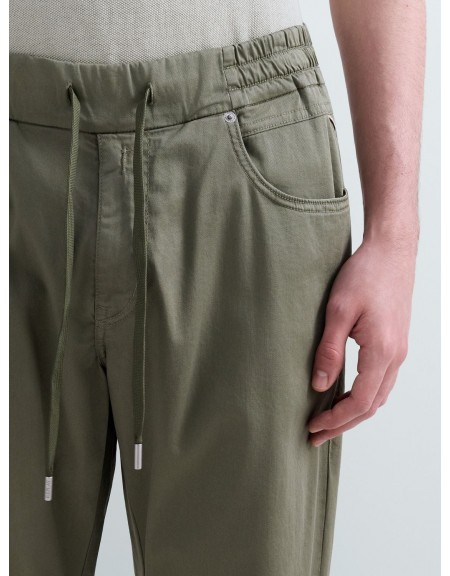 REPLAY Pants M1037.000.8488191 Khaki REPLAY - 5