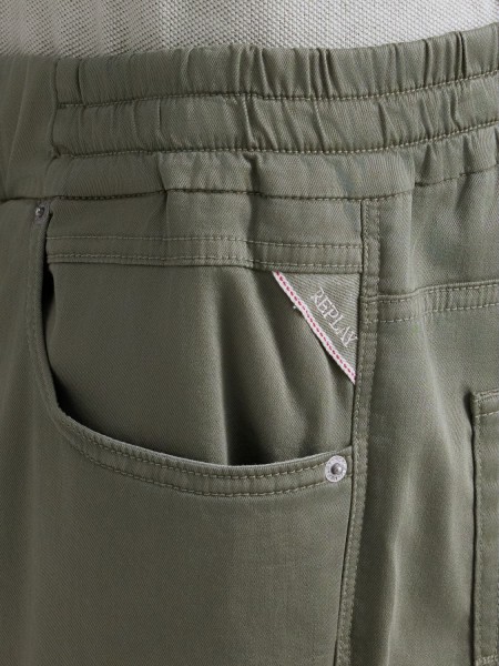 REPLAY Pants M1037.000.8488191 Khaki REPLAY - 6