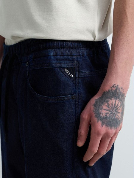 REPLAY Pants M1037.000.885 144 SUPER SOFT Black REPLAY - 3