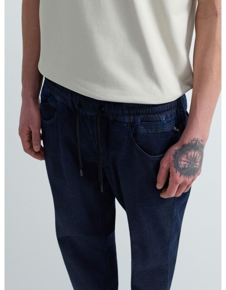 REPLAY Pants M1037.000.885 144 SUPER SOFT Black REPLAY - 4