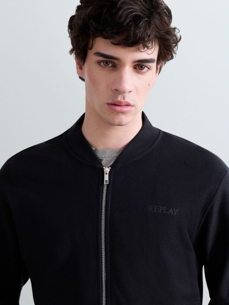 REPLAY Sweatshirt M3319.000.24036 Black REPLAY - 4