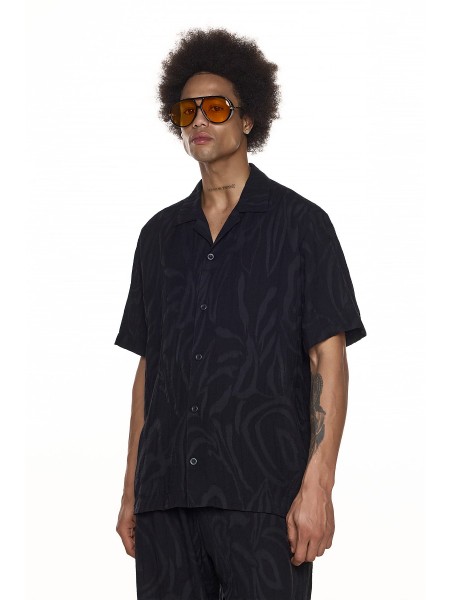 DIVERSE Short sleeve shirt 26046-392-471 Black DIVERSE - 1