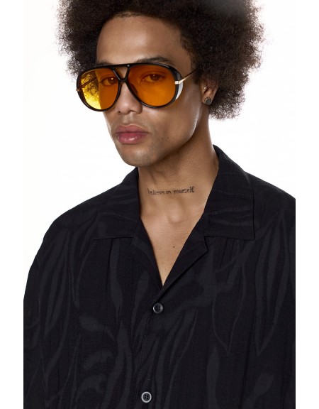 DIVERSE Short sleeve shirt 26046-392-471 Black DIVERSE - 2