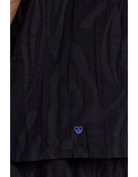 DIVERSE Short sleeve shirt 26046-392-471 Black DIVERSE - 3