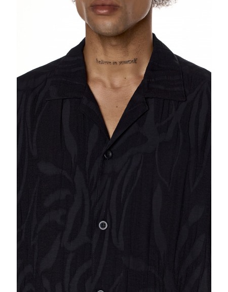 DIVERSE Short sleeve shirt 26046-392-471 Black DIVERSE - 4