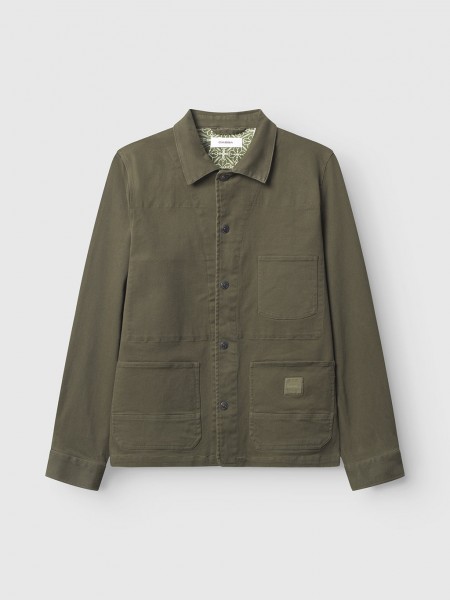 GABBA Jean jacket GABbeta Twill Olive GABBA - 1