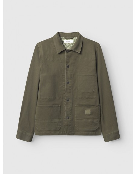 GABBA Jean jacket GABbeta Twill Olive GABBA - 1