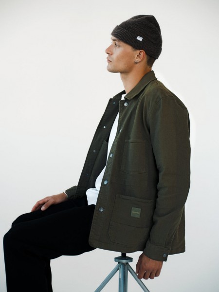 GABBA Jean jacket GABbeta Twill Olive GABBA - 2