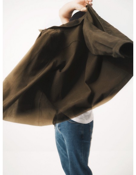 GABBA Jean jacket GABbeta Twill Olive GABBA - 3