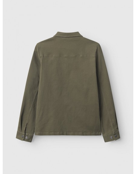 GABBA Jean jacket GABbeta Twill Olive GABBA - 5