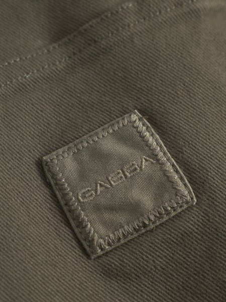 GABBA Jean jacket GABbeta Twill Olive GABBA - 7