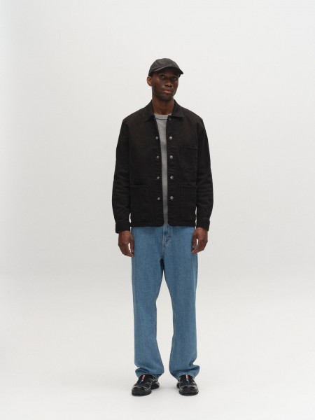 GABBA Jean jacket GABbeta Twill Black GABBA - 2
