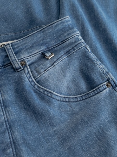 GABBA Jean Παντελόνι ALEX DHERA CROPPED Μπλε GABBA - 6