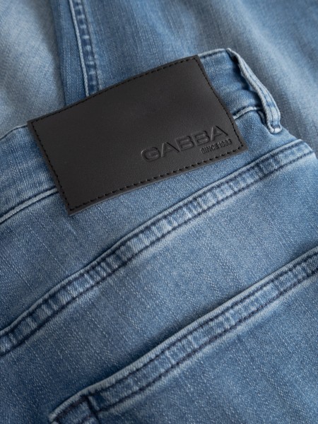 GABBA Jean Pants ALEX DHERA CROPPED Blue GABBA - 7