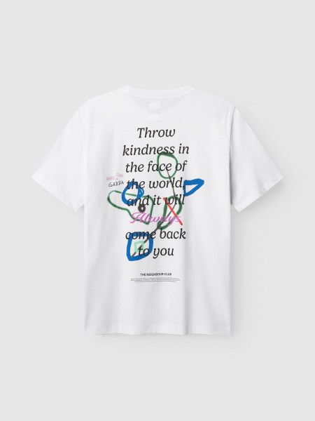 GABBA T-shirt NIGEL BOXY NANDO SS White GABBA - 2