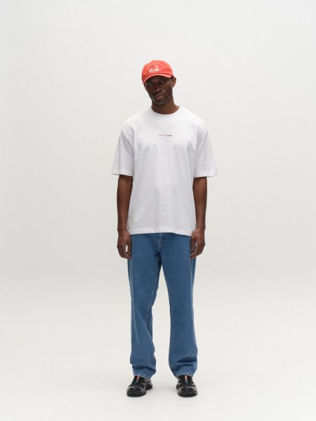 GABBA T-shirt NIGEL BOXY NANDO SS Λευκό GABBA - 8