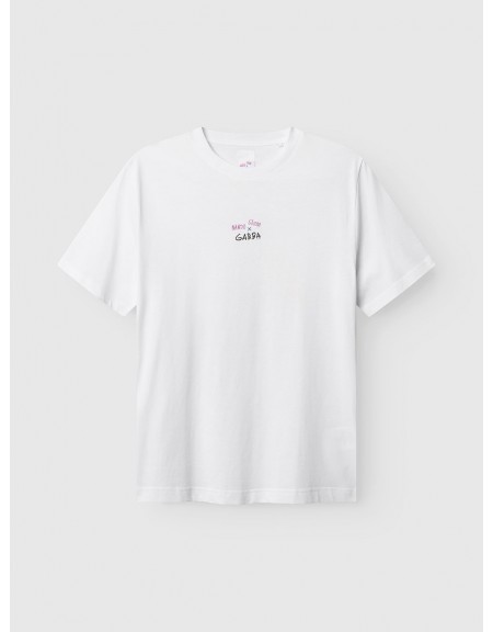 GABBA T-shirt NIGEL NANDO SS White GABBA - 1
