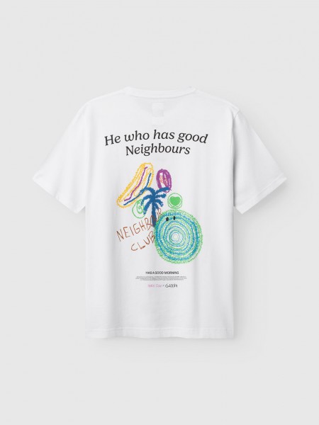 GABBA T-shirt NIGEL NANDO SS White GABBA - 2