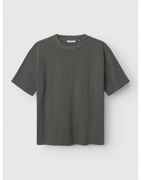 GABBA T-shirt NIGEL WIX BOXY HOUR SS Anthracite GABBA - 1
