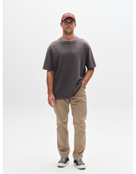 GABBA T-shirt NIGEL WIX BOXY HOUR SS Anthracite GABBA - 2