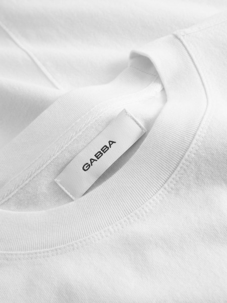 GABBA T-shirt NIGEL WIX BOXY HOUR SS White GABBA - 4