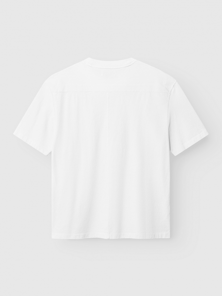 GABBA T-shirt NIGEL WIX BOXY HOUR SS Λευκό GABBA - 8