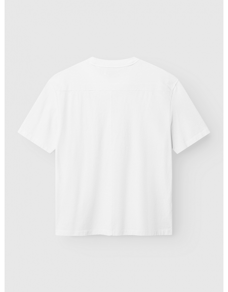 GABBA T-shirt NIGEL WIX BOXY HOUR SS Λευκό GABBA - 8