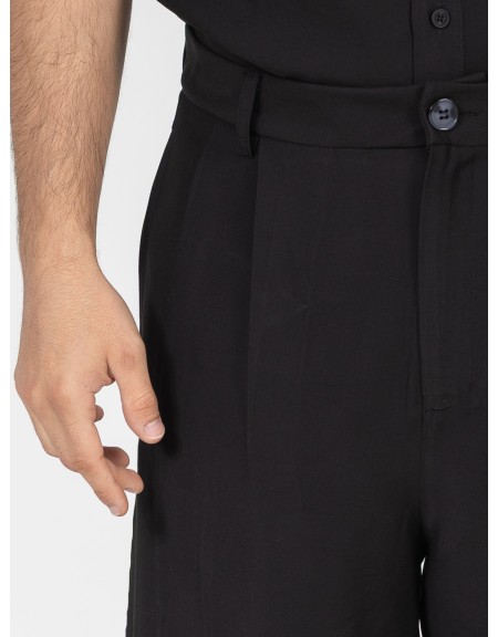 NINETEEN Pants K26-1061 Black NINETEEN - 3