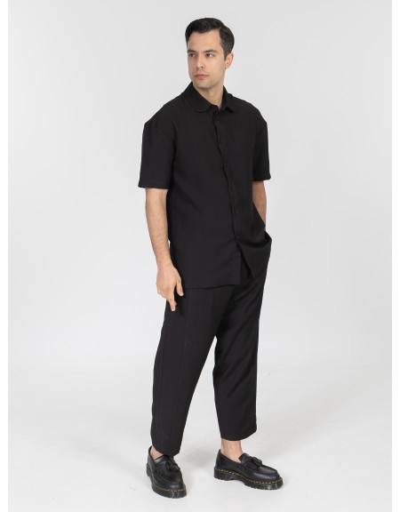 NINETEEN Pants K26-1061 Black NINETEEN - 5