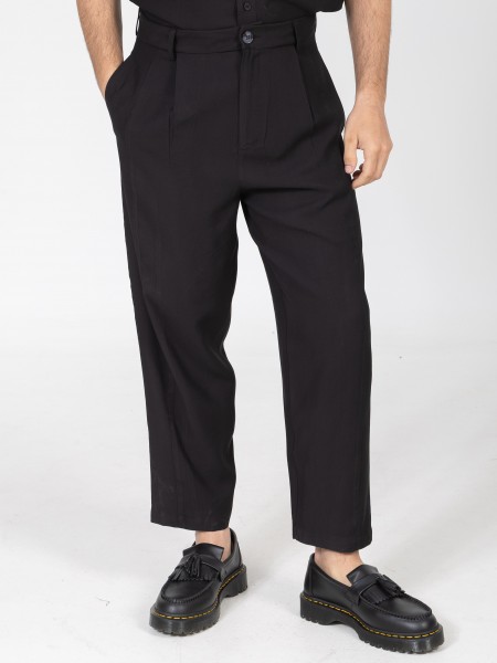 NINETEEN Pants K26-1061 Black NINETEEN - 1