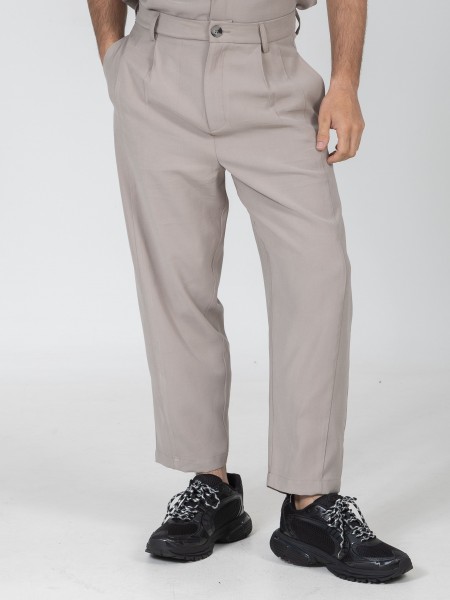 NINETEEN Pants K26-1061 Gray NINETEEN - 8