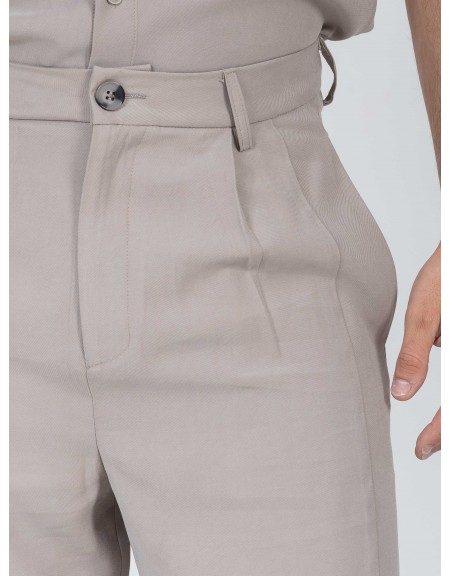 NINETEEN Pants K26-1061 Gray NINETEEN - 3