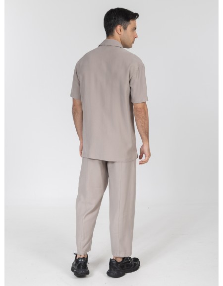 NINETEEN Pants K26-1061 Gray NINETEEN - 5