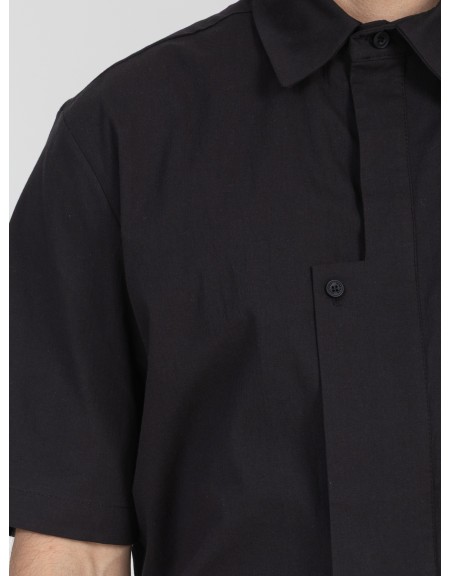 NINETEEN Shirt K26-1019 Black NINETEEN - 3