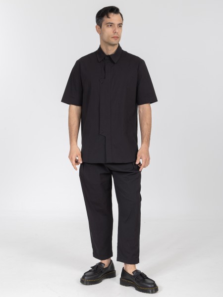 NINETEEN Shirt K26-1019 Black NINETEEN - 6