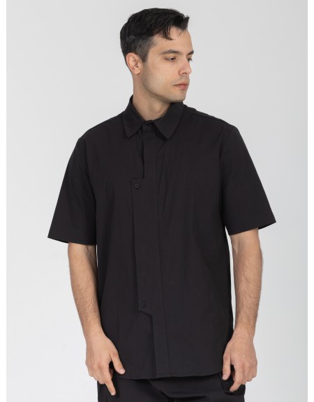 NINETEEN Shirt K26-1019 Black NINETEEN - 7