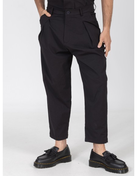 NINETEEN Pants K26-1020 Black NINETEEN - 1