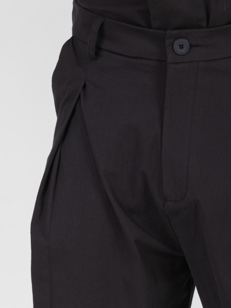 NINETEEN Pants K26-1020 Black NINETEEN - 3